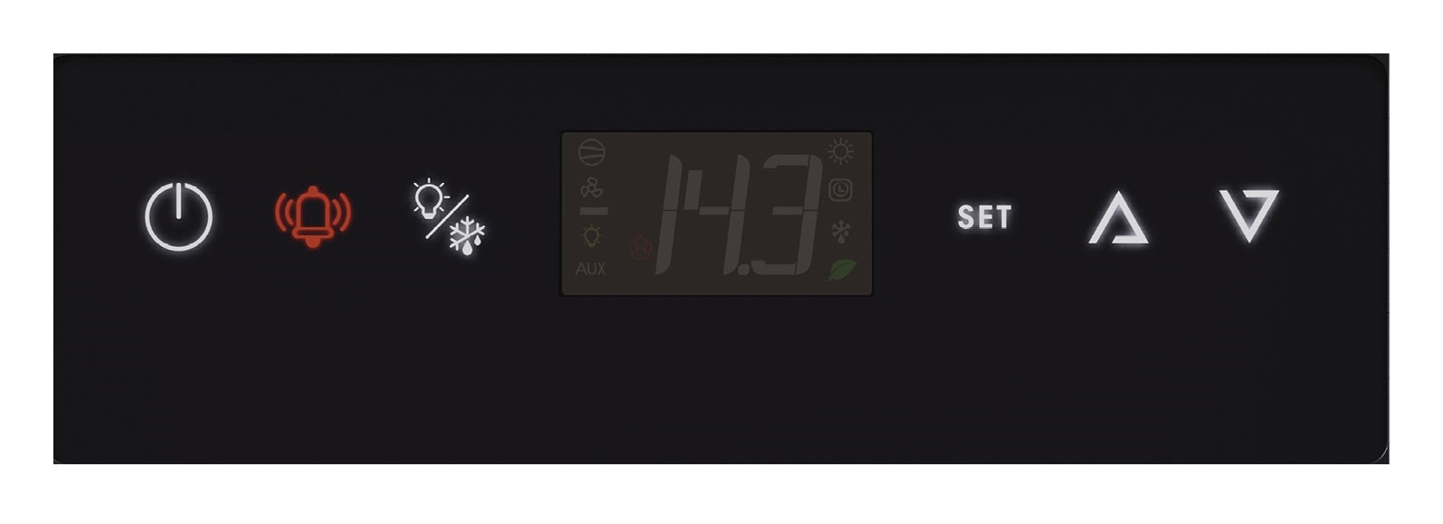 Combisteel Negative Wall-Mounted Straddle Unit - 8.4-17.4 m³ Capacity - R452A Refrigerant - 230V - High-Performance Cooling System Combisteel