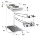 Combisteel Electric Range 2 Plate - 7266.0025 Combisteel