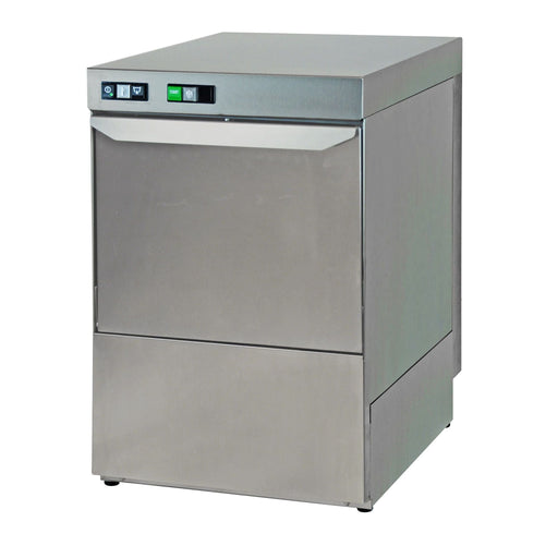 Combisteel SL Glass Washer 350 DDE - Includes Drain Pump & Detergent Dispenser - Compact Design - High Efficiency Combisteel