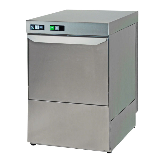 Combisteel SL Glass Washer 350 DDE - Includes Drain Pump & Detergent Dispenser - Compact Design - High Efficiency Combisteel