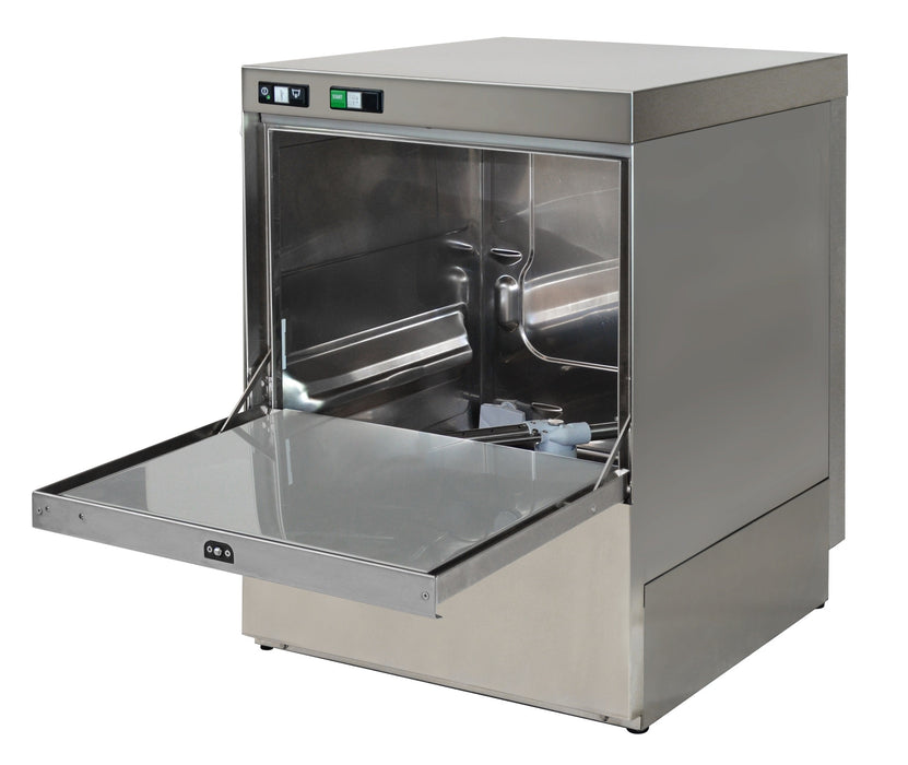 Combisteel SL Dishwasher Frontloader 500-230 With Drain Pump And Detergent Injector - 7280.0022 Combisteel