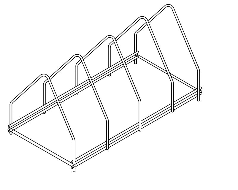 SS TRAY RACK 4 — Canmac Catering Equipment