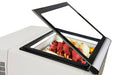 Combisteel Countertop Model Ice Cream Display White Opens On The Operating Side 7292.0005 Combisteel