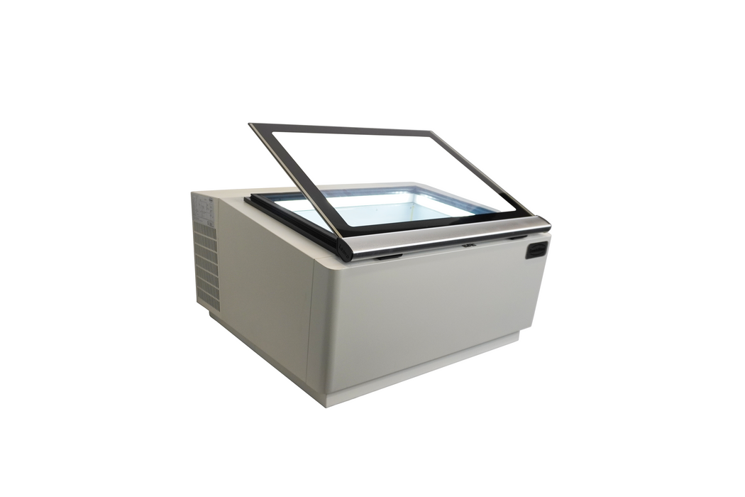 Combisteel Countertop Model Ice Cream Display White Opens On The Operating Side 7292.0005 Combisteel