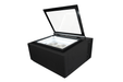 Combisteel Countertop Model Ice Cream Display Black Opens On The Customer Side - 7292.0020 Combisteel