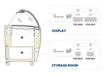 Combisteel Isabella Ice Cream Counter Display Freezer 10 x 5 Litre - 7295.0020 Combisteel