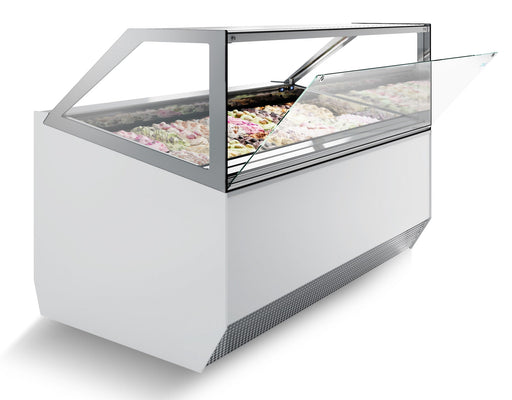 Combisteel Millenium 16 Ice Cream Display – 16x5L Capacity - Ventilated Cooling - Professional Freezer Combisteel
