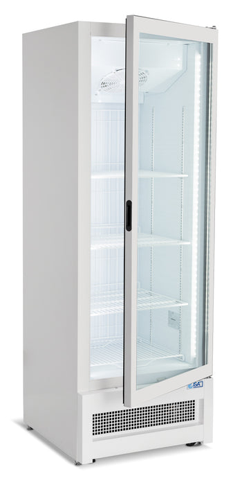 Combisteel Freezer Marin - Glass Door - Ventilated Cooling - Commercial Use - Stainless Steel - Energy Efficient - Spacious Interior