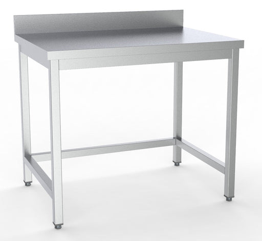 Combisteel 700 Worktable Open Frame Upstand Flat Packed 800 Combisteel