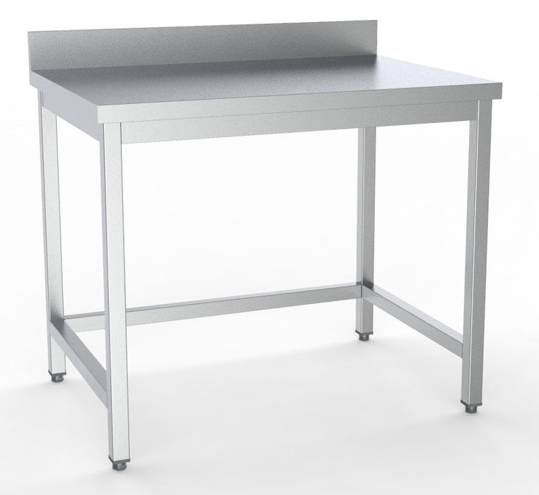 Combisteel 700 Worktable Open Frame Upstand Flat Packed 800 Combisteel