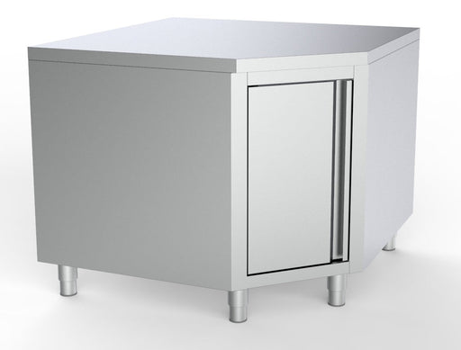 Combisteel Worktable Corner With Door 1000/1000 For 600 Mm Tables Combisteel