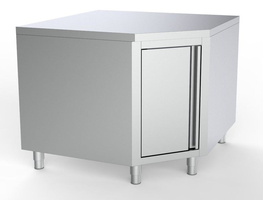 Combisteel Worktable Corner With Door 1000/1000 For 600 Mm Tables Combisteel