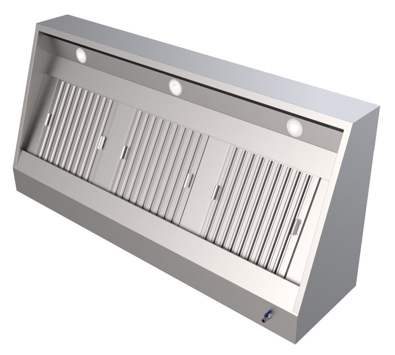 950 WALL-MOUNTED HOOD 2400 Combisteel