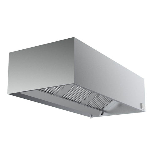 Combisteel Wall-Mounted Hood - Box Model - 950mm Width - Complete Set - Stainless Steel - 2000 m³/h Ventilation Capacity - Professional Kitchen Use Combisteel