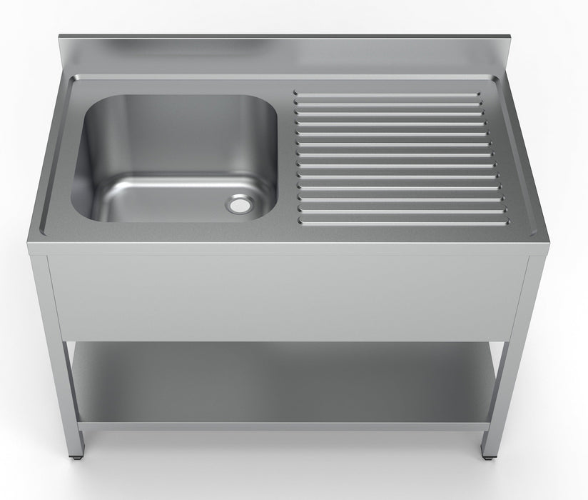 700 SINK UNIT SHELF 1 LEFT 1200 Combisteel