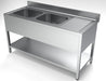 700 SINK UNIT SHELF 2 LEFT 1600 Combisteel