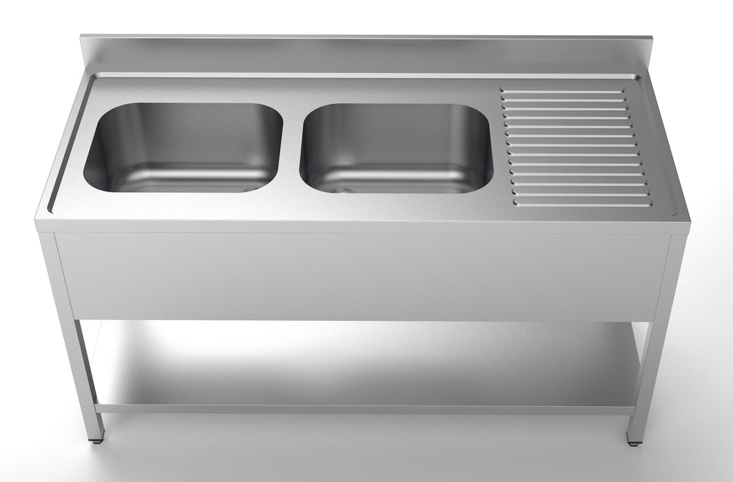 700 SINK UNIT SHELF 2 LEFT 1600 Combisteel