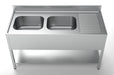 700 SINK UNIT SHELF 2 LEFT 1600 Combisteel