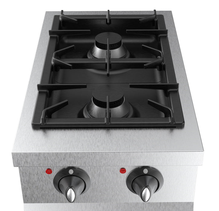 BASE 700 GAS RANGE 2 BU. Combisteel