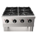 Combisteel Base 700 Gas Range - 4 Burners - Stainless Steel - 700x700x900 mm - Freestanding - 26 kW Output - Commercial Kitchen Equipment 7333.2005 Combisteel