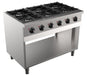 BASE 700 GAS RANGE 6 BU. Combisteel
