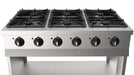 BASE 700 GAS RANGE 6 BU. Combisteel