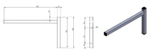 PERMANENT BRACKET SINGLE 400 Combisteel