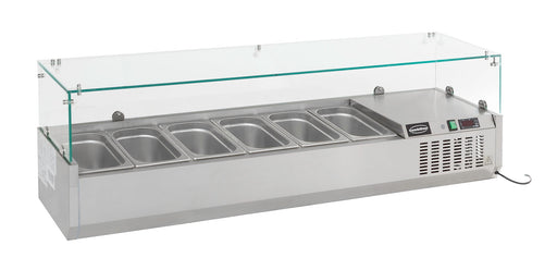 Combisteel Refrigerated Counter Top 1/3 Gn X 7 7450.0019 Combisteel