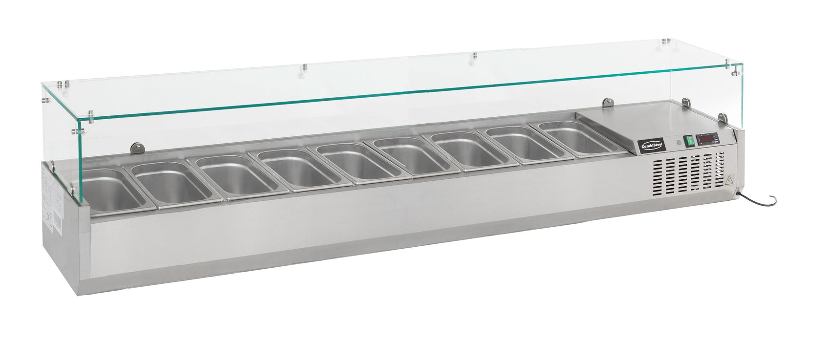 Combisteel Refrigerated Counter Top 1/3 Gn X 9 7450.0023 Combisteel