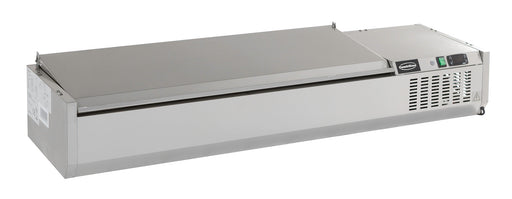 Combisteel Refrigerated Counter Top SS Top 1/4 Gn X 5 7450.0025 Combisteel