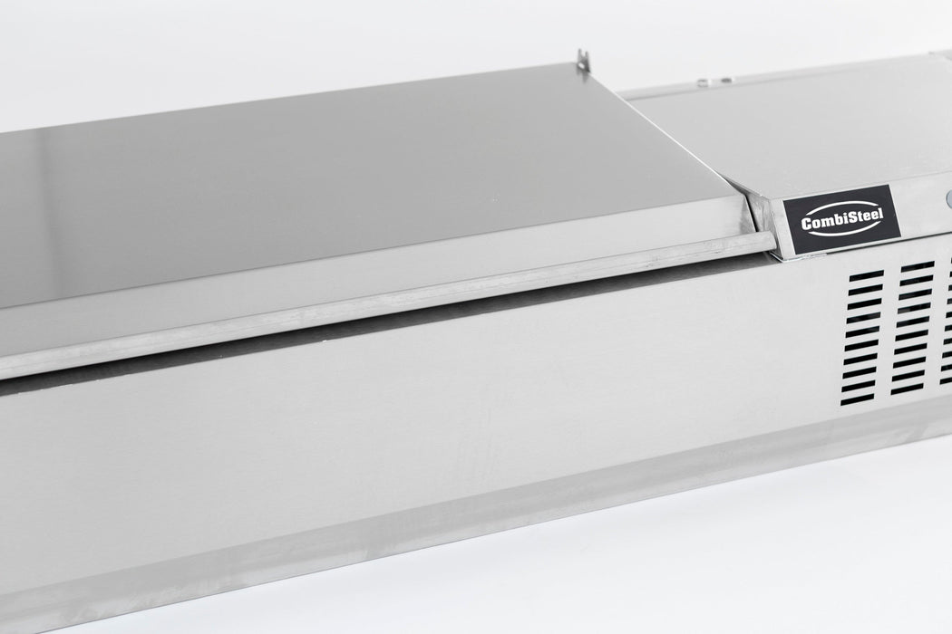 Combisteel Refrigerated Counter Top SS Top 1/4 Gn X 5 7450.0025 Combisteel