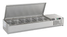 Combisteel Refrigerated Counter Top Ss Top 1/4 Gn X 10 7450.0029 Combisteel