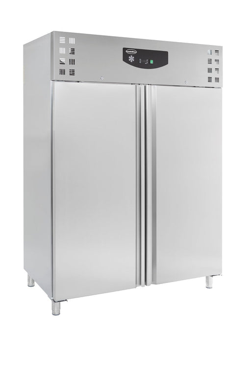 Combisteel Refrigerator Stainless Steel - 2 Doors - 1400L Capacity - Ventilated Cooling - Automatic Defrost - Energy Efficient Combisteel