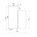 Combisteel Stainless Steel Freezer - Single Door - 600L Net Capacity - Ventilated Cooling - -18/-22°C - Commercial Grade 7450.0076 Combisteel