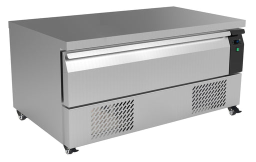 Combisteel Refrigerated Freezer Counter - 1 Drawer - Fits 3x 1/1 GN Pans - Stainless Steel - Ventilated Cooling - -2°C/+8°C & -18°C/-22°C Combisteel