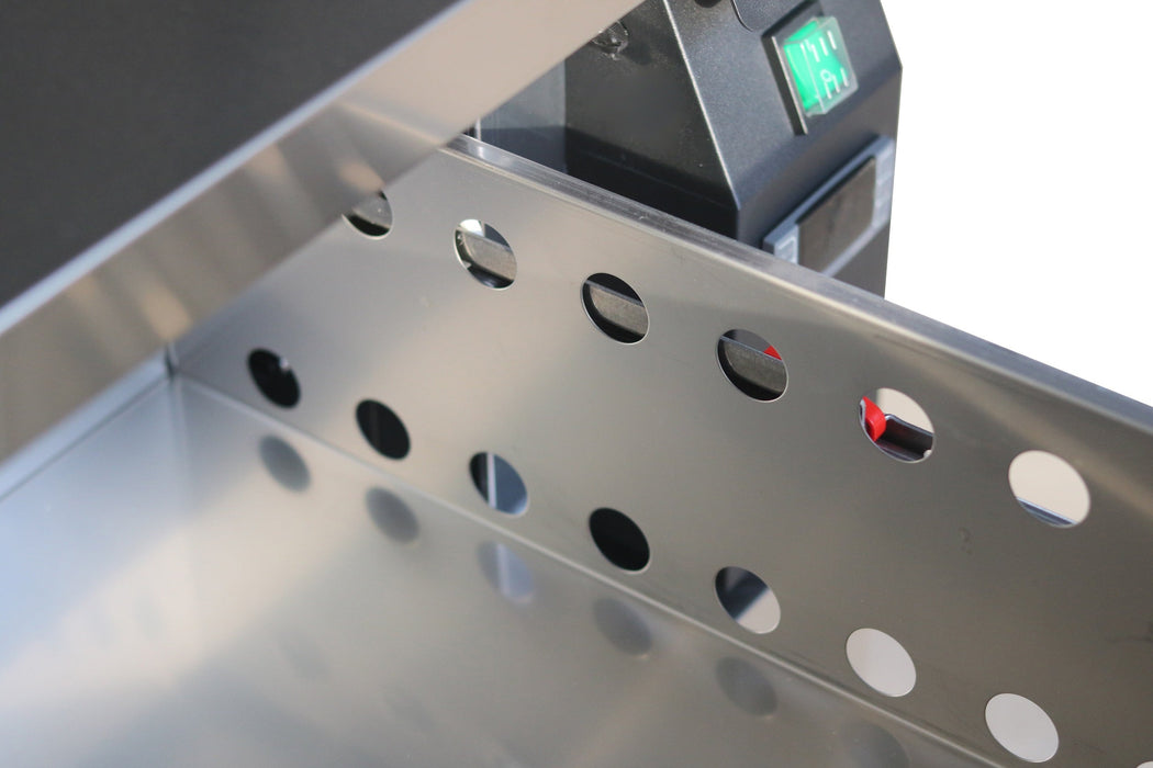 Combisteel Refrigerated Freezer Counter - 1 Drawer - Fits 3x 1/1 GN Pans - Stainless Steel - Ventilated Cooling - -2°C/+8°C & -18°C/-22°C Combisteel