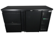 Combisteel Barcooler Black - 1 Door & 2 Drawers - Ventilated Cooling - 150L Capacity - 1/1 GN Compatible - Energy Efficient - Compact Design Combisteel