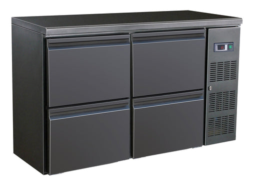 Combisteel Barcooler Black 4 Drawers Combisteel