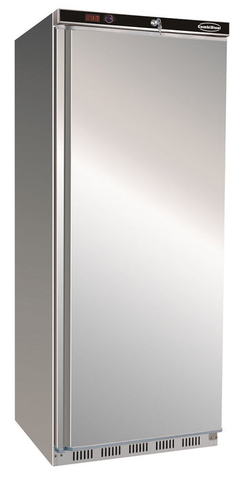 Combisteel Single Stainless Steel Upright Fridge 570Ltr - 7450.0560 Combisteel