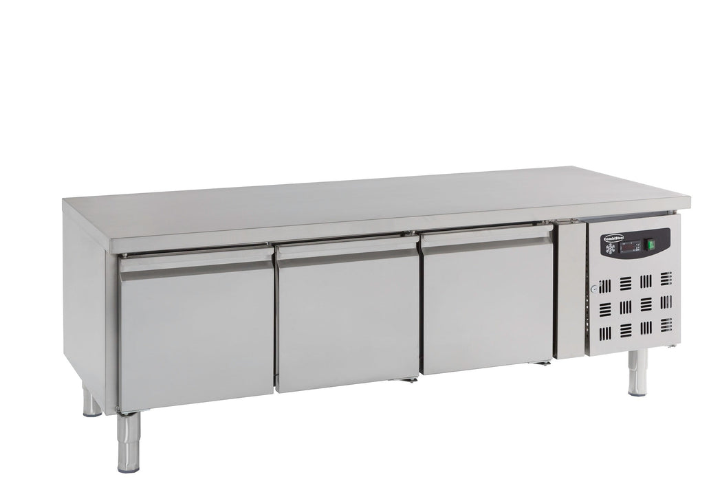 Combisteel Refrigerated Counter Height 650 3 Doors - 7450.0760 Combisteel