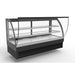 Combisteel Round Cold Display 2000 - 2 Shelves - Ventilated Cooling - Automatic Defrost - LED Lights - +2/+8°C - Stainless Steel Combisteel