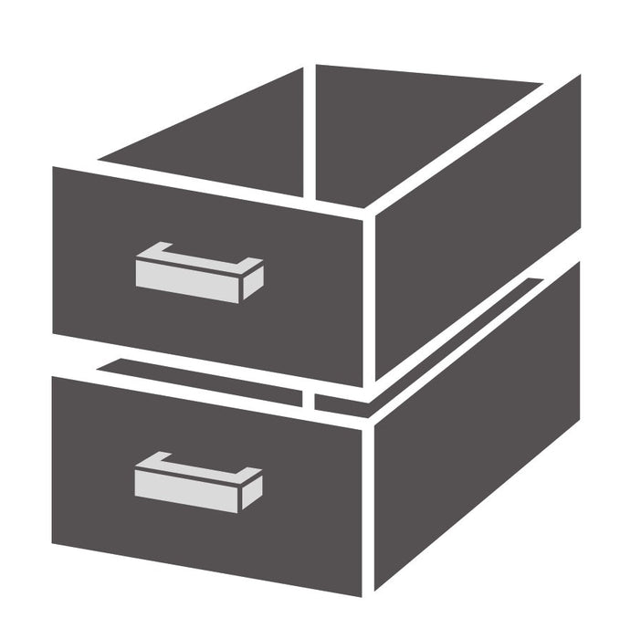 Combisteel Drawerset S Serie 7950.0115 - 43 x 58 x 26 cm 7950.0115 Combisteel