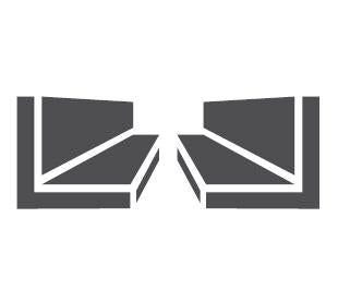 Combisteel Set Guides For Refrigerated Counter 600 7451.0155 Combisteel