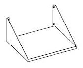 MICROWAVE SHELF FOR 7455.1660 Combisteel
