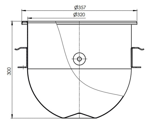Combisteel Bowl For 7455.0105 Combisteel