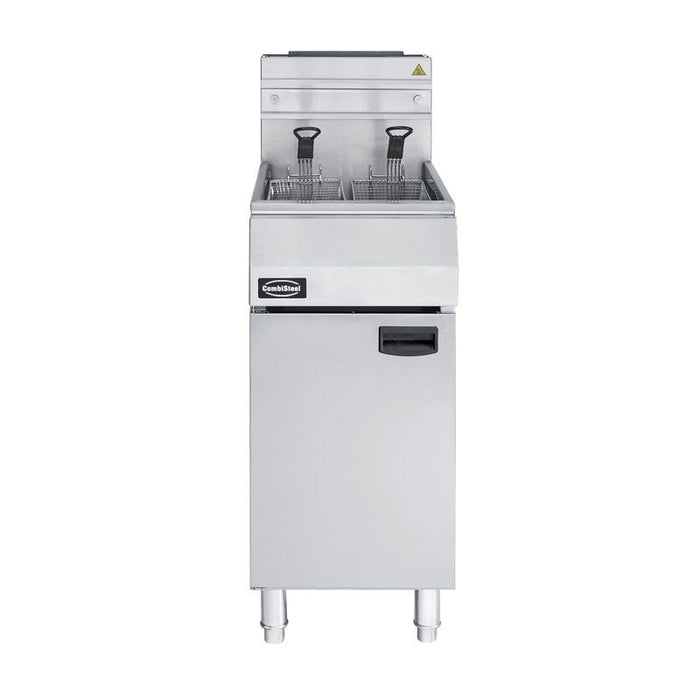 Combisteel Propane Fryer Single Tank Twin Basket 1x21 Litre - 7455.0976 Combisteel