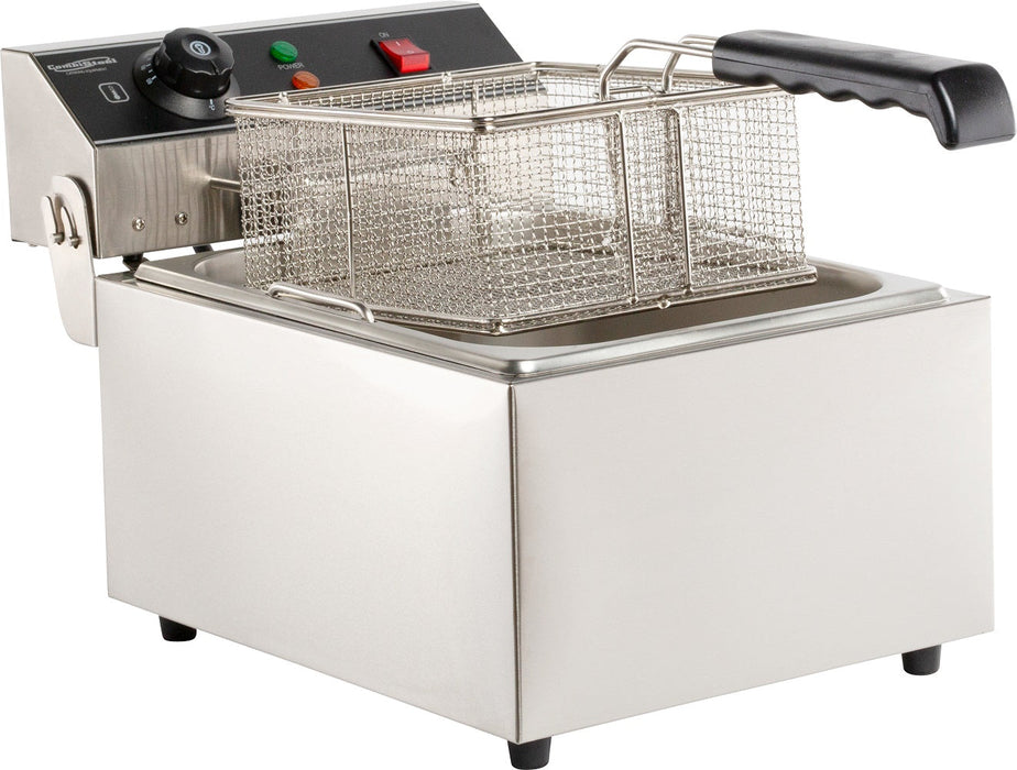 Combisteel Electric Counter Top Fryer Single Tank 6 Litre - 7455.1003 Combisteel