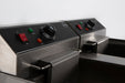 Combisteel Electric Counter Top Fryer Twin Tank 2 x 10 Litre 400v - 7455.1007 Combisteel