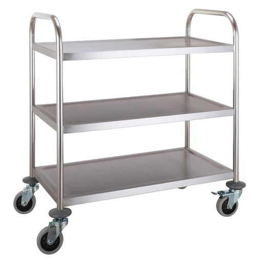 Combisteel Trolley Flat Packed 3 Shelves 7455.1155 Combisteel