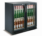 Combisteel Backbar Cooler Black 2 Doors 7455.1305 Combisteel